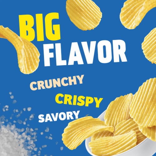 Kroger® Classic Ripples Potato Chips Perspective: left