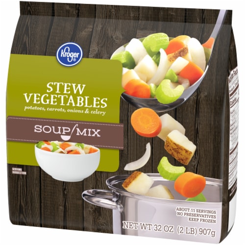 Kroger® Soup Mix Frozen Vegetable Stew Blend Perspective: left
