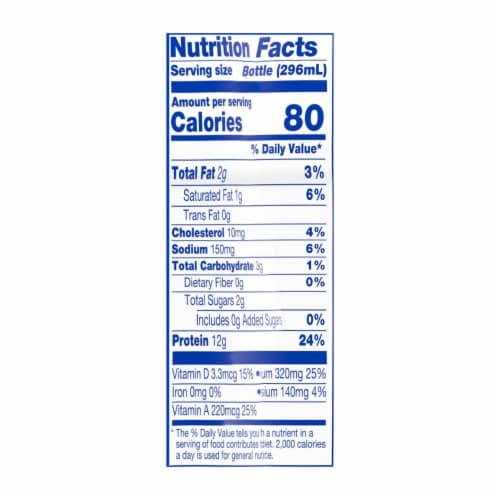 Kroger® CarbMaster® Peach Protein Smoothie Perspective: left