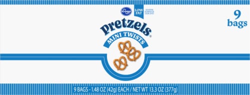 Kroger® Mini Twist Pretzels Perspective: left