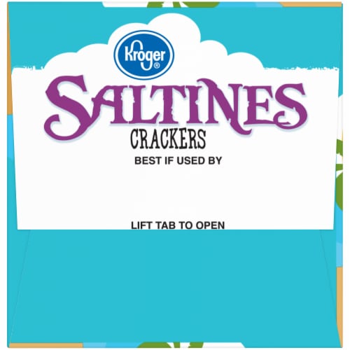 Kroger® Unsalted Tops Saltines Crackers Perspective: left