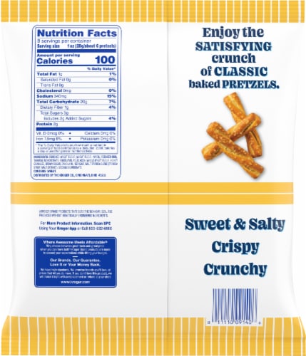 Kroger® Honey Wheat Pretzel Braided Perspective: left