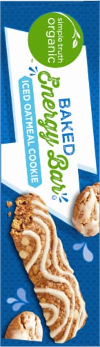 Simple Truth Organic™ Iced Oatmeal Cookie Baked Energy Bar Perspective: left