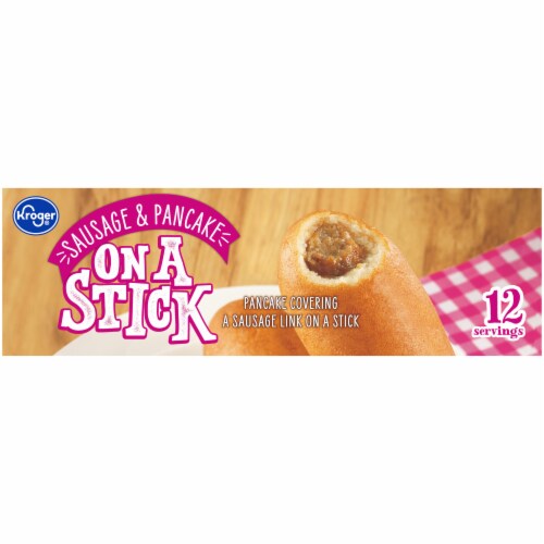 Kroger® Sausage & Pancake on a Stick Perspective: left