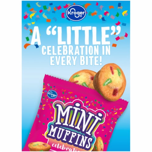 Kroger® Celebration Mini Muffins BIG Deal! Perspective: left