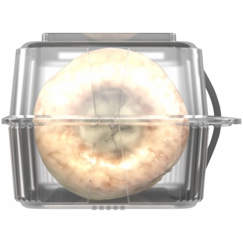 Bakery Fresh Goodness Glazed Pumpkin Cake Donuts Perspective: left