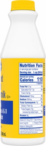 Kroger® Cultured Low Fat 1% Buttermilk Perspective: left
