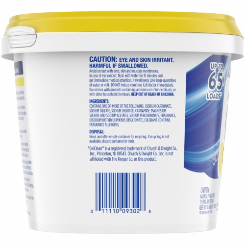 Kroger Multi-Purpose Oxy Cleaner Perspective: left