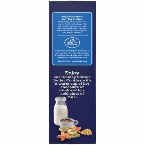 Kroger® Christmas Butter Cookies Perspective: left