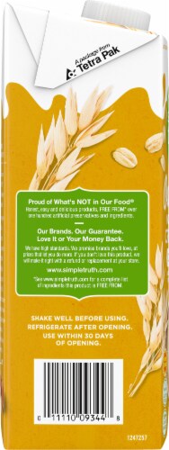 Simple Truth™ Oatmilk Non-Dairy Caramel Creamer Perspective: left