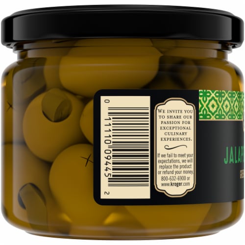 Private Selection® Jalapeno Stuffed Green Olives Perspective: left