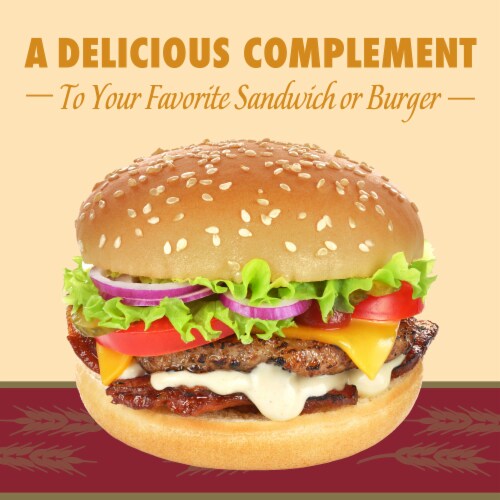 Western Hearth® Golden Sesame Extra Large Enriched Sandwich Buns Perspective: left