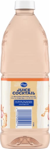 Kroger® White Cranberry Peach Juice Cocktail Perspective: left