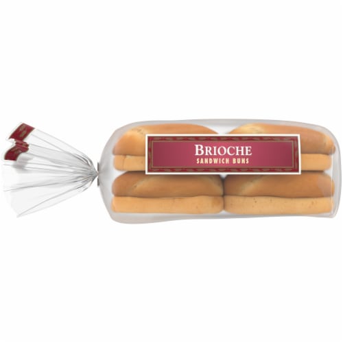 Western Hearth® Brioche Sandwich Buns Perspective: left