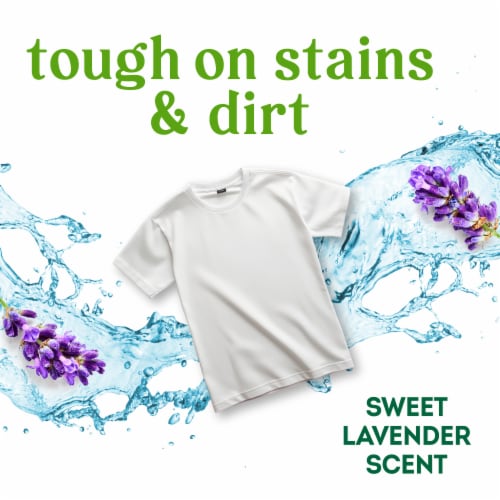Simple Truth Organic® Sweet Lavender Liquid Laundry Detergent Perspective: left
