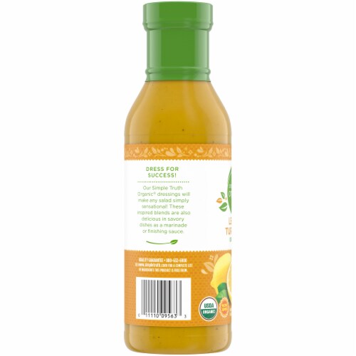 Simple Truth Organic® Lemon Turmeric Dressing Perspective: left