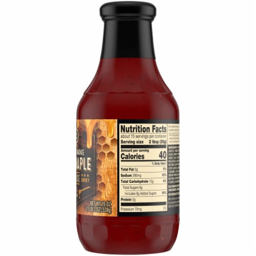 Private Selection® Applewood Smoke Honey Maple BBQ Sauce Perspective: left