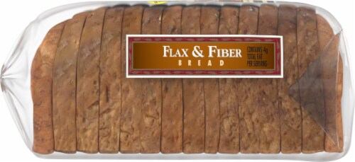 Western Hearth Omega 3 Flax & Fiber Widepan Bread Perspective: left