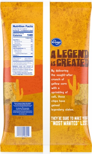 Kroger® Gold Rounds Tortilla Chips Perspective: left