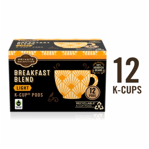 Private Selection® Breakfast Blend Light Roast Coffee Pods Perspective: left