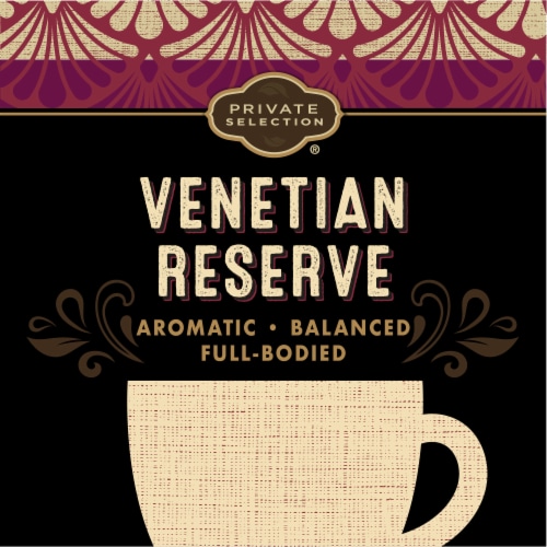 Private Selection® Venetian Reserve Medium-Dark Roast K-Cup® Coffee Pods Perspective: left