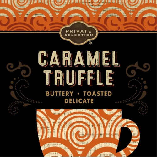 Private Selection® Caramel Truffle Medium Roast K-Cup Coffee Pods Perspective: left
