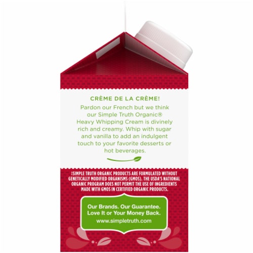 Simple Truth Organic™ Heavy Whipping Cream Perspective: left