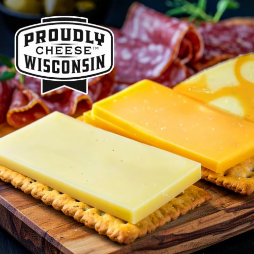 Private Selection® Gourmet Cracker Cuts Sliced Cheese Variety Pack Perspective: left