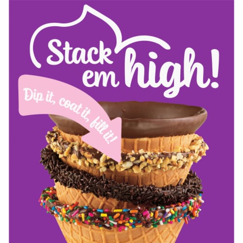 Kroger® Ice Cream Waffle Bowls Perspective: left