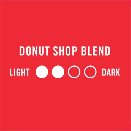 Kroger® Donut Shop Blend Medium Roast K-Cup Coffee Pods Perspective: left