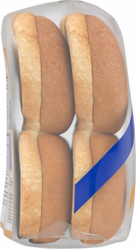 Kroger® CarbMaster® Classic White Hamburger Buns Perspective: left