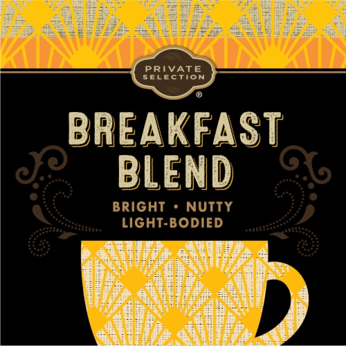 Private Selection® Fair Trade Breakfast Blend Light Roast Ground Coffee Perspective: left