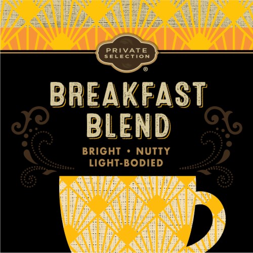 Private Selection® Fair Trade Breakfast Blend Light Roast Ground Coffee Perspective: left