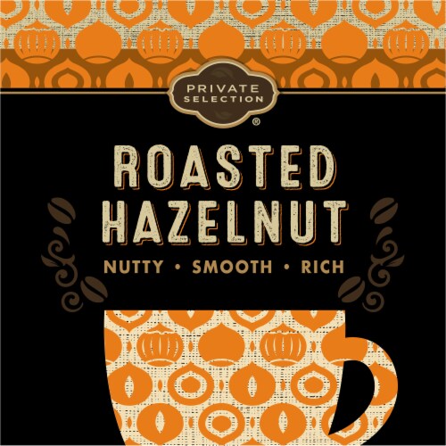 Private Selection® Fair Trade Roasted Hazelnut Medium Roast Whole Bean Coffee Perspective: left
