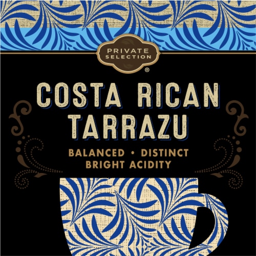 Private Selection® Fair Trade Costa Rican Tarrazu Medium-Dark Ground Coffee Perspective: left
