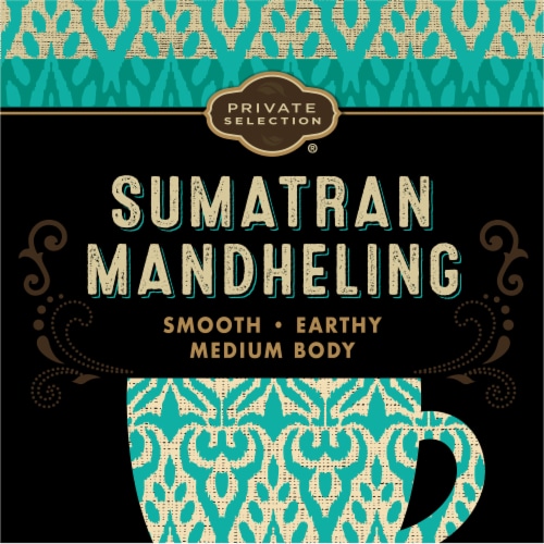 Private Selection® Fair Trade Sumatran Mandheling Medium-Dark Roast Whole Bean Coffee Perspective: left