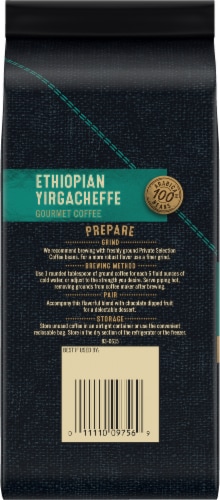 Private Selection® Fair Trade Ethiopian Yirgacheffe Light Roast Whole Bean Coffee Perspective: left