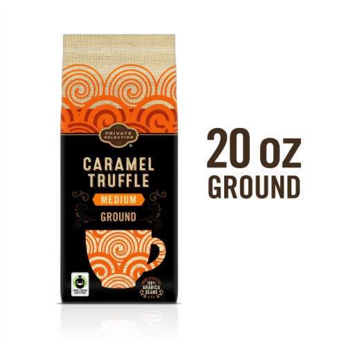 Private Selection® Fair Trade Caramel Truffle Medium Roast Ground Coffee Perspective: left