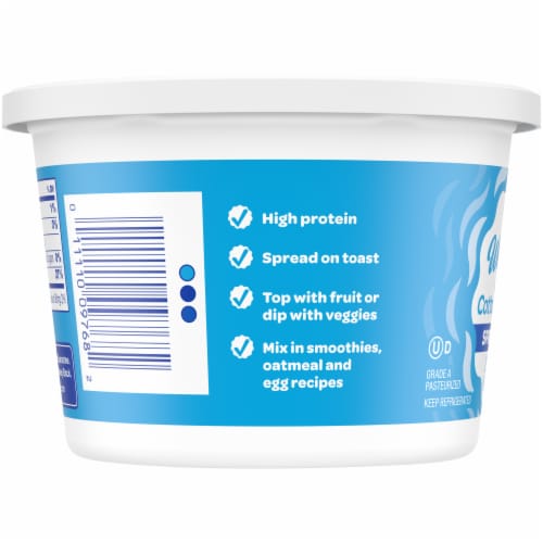 Kroger® 2% Whipped Low Fat Cottage Cheese Perspective: left