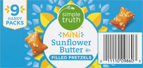 Simple Truth™ Mini Sunflower Butter Filled Pretzels Perspective: left