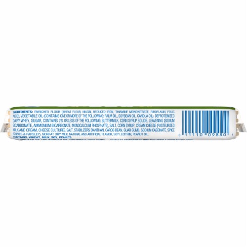Kroger® Cream Cheese & Chives Sandwich Crackers Perspective: left