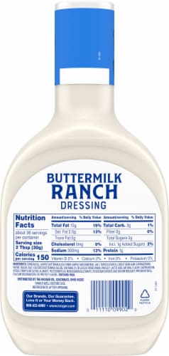 Kroger® Buttermilk Ranch Salad Dressing BIG DEAL! Perspective: left