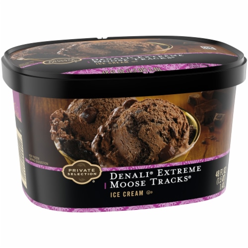 Private Selection® Denali® Extreme Moose Tracks® Ice Cream Tub Perspective: left