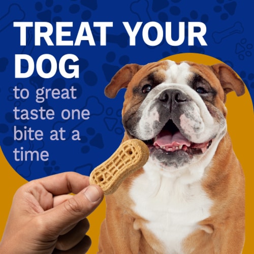Pet Pride® Medium Biscuits Dog Treats Peanut Butter Flavor Perspective: left