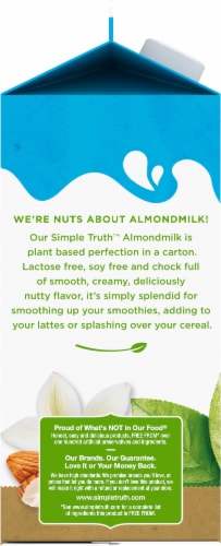 Simple Truth™ Unsweetened Vanilla Almond Milk Perspective: left