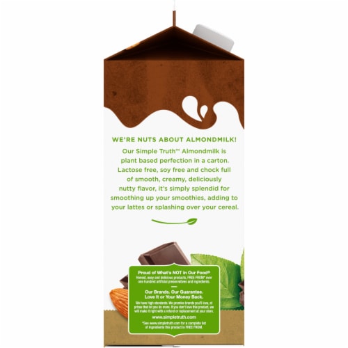 Simple Truth™ Chocolate Almond Milk Perspective: left