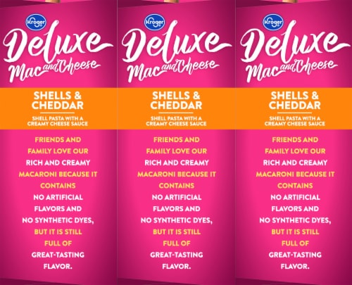 Kroger® Deluxe Shells & Cheddar Mac & Cheese Perspective: left