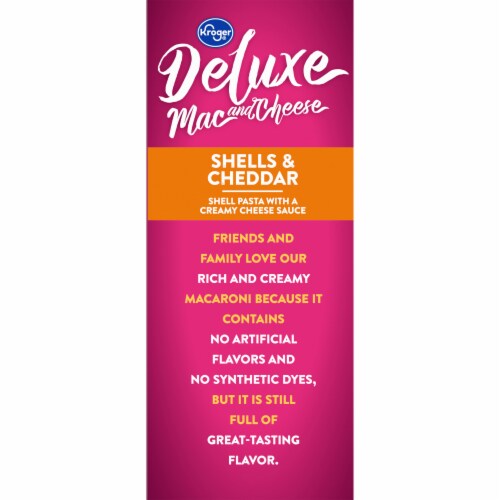 Kroger® Deluxe Shells & Cheddar Mac & Cheese Perspective: left