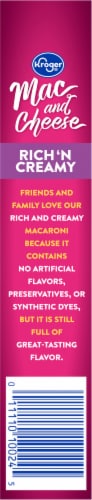Kroger® Rich 'N Creamy Macaroni & Cheese Perspective: left