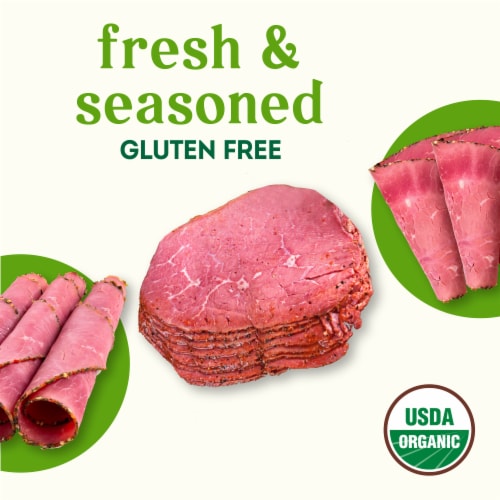 Simple Truth Organic® Roast Beef Seasoned Sliced Perspective: left